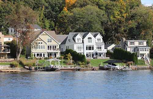 Candlewood Lake Waterfront homes